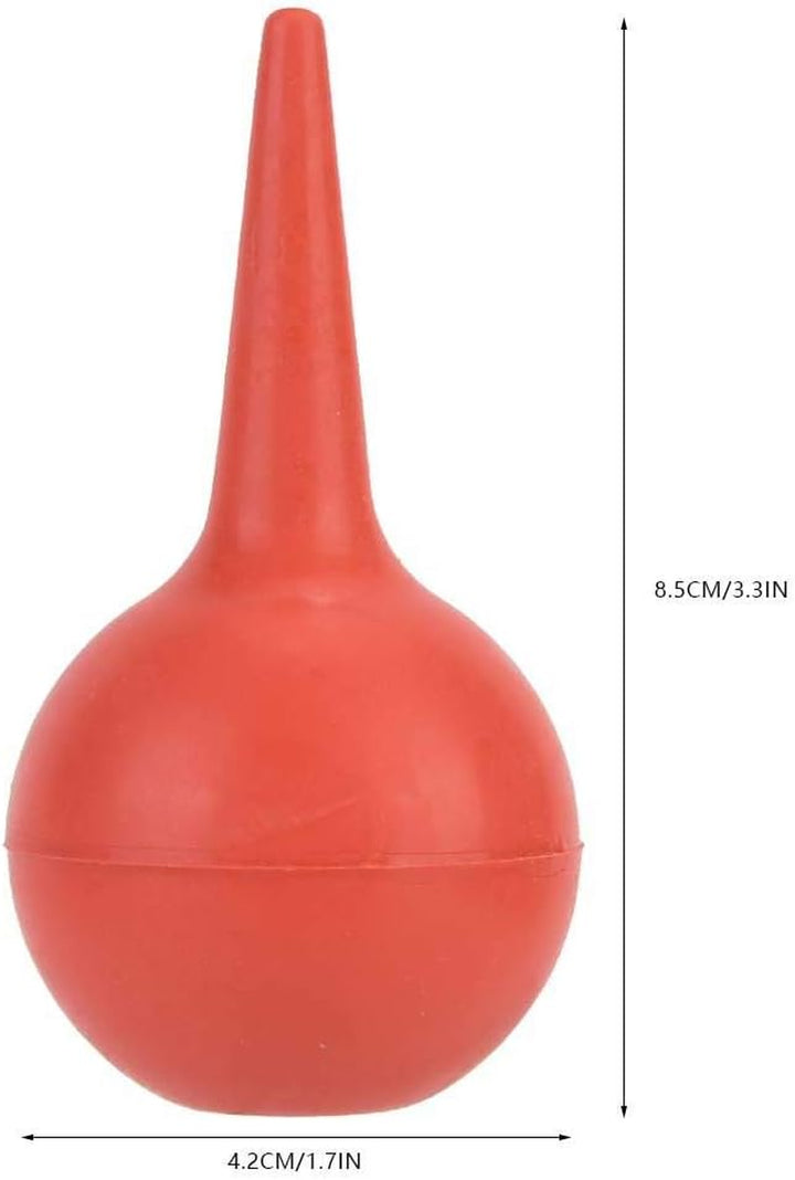 Ear Wash Ball, 3.3 * 1.7 in Popular Delicate Ear Wash Ball 30Ml Small Sucking Ear Syringe Bulb Ear Washing Squeeze Tool for Cleaning Adults Elderly Removal Equipment