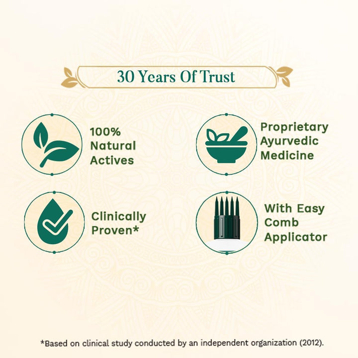 Ayurvedic Hair Oil 5000 Year Old Kshir Pak Vidhi, Bhringraj & 17 Rare Herbs with 5 Nourishing Oils All Hair Types NO Mineral Oil 200 Ml (Pack of 1)