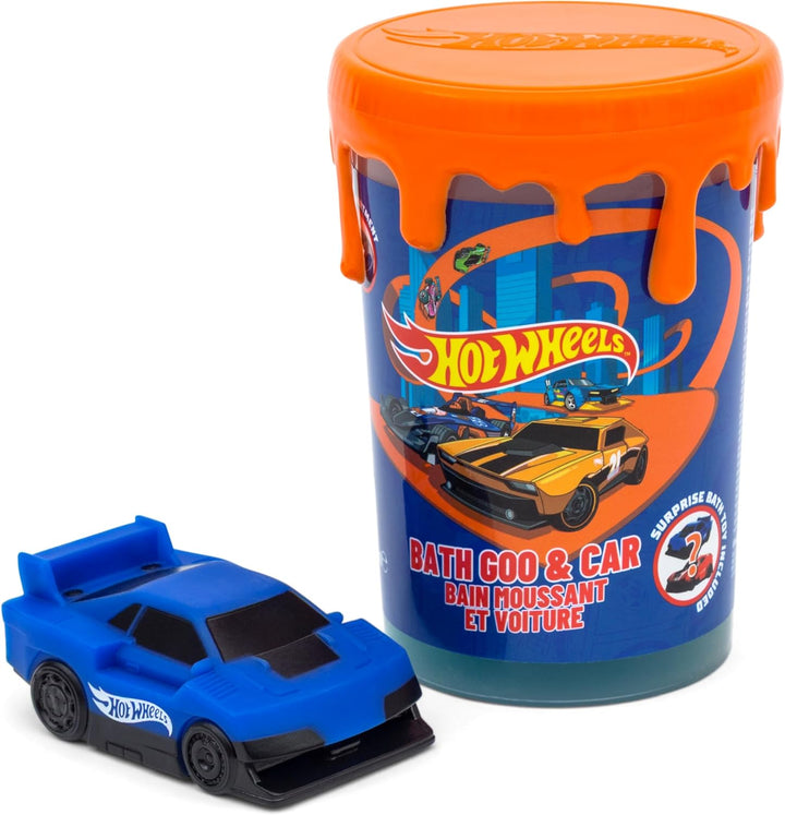 Hot Wheels Children'S Bath Goo & Toy Car - Bath Goo 200Ml - Children'S Bath Goo - Bubble Bath - Bath Slime