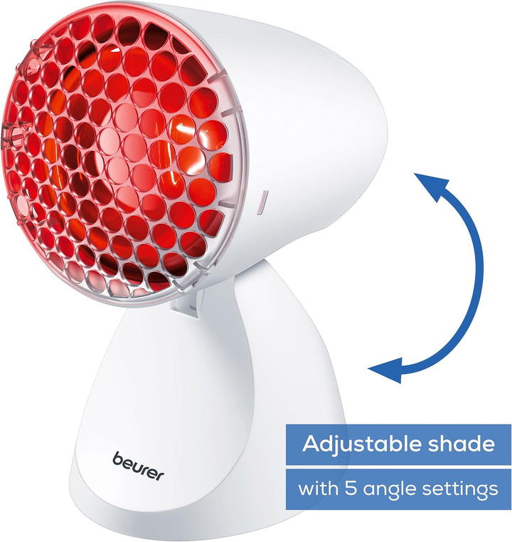 IL11 Infrared Heat Lamp | Warm, Soothing Infrared Light | Helps Ease Muscle Aches and Joint Stiffness | Speed Recovery from the Common Cold | Improve Complexion | with 5 Angles of Inclination