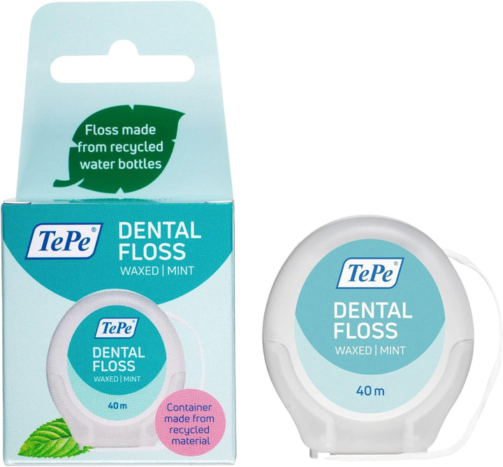 Dental Floss, Pfas Free Floss, Multiple Threads and Increase Surface for a Gentle and Efficient Cleaning between Teeth, for No to Narrow Gaps