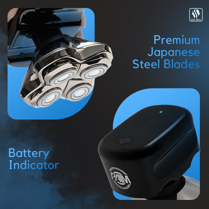 - Palm MX5 Head and Face Shaver - Smooth Shave