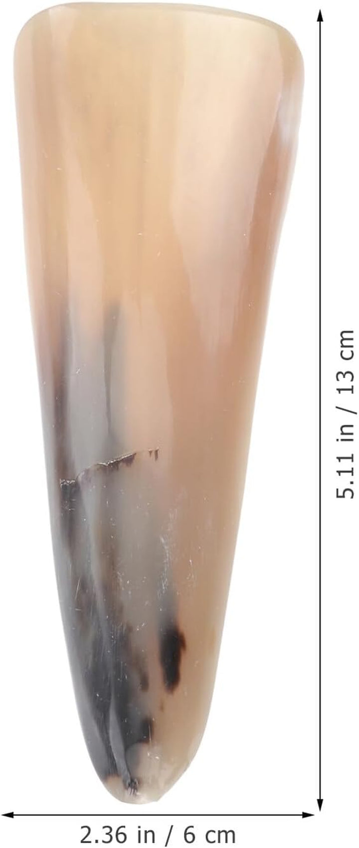 Natural Thickened Buffalo Horn Guasha Board Ergonomic Scraping Massage Tool for Body and Face Relief Portable Gua Sha Plate with Smooth Polished Surface