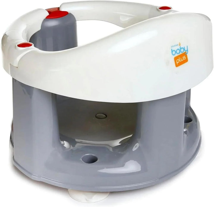 Baby Bath Seat for 6 Months plus | Portable Non-Slip Baby Bath Chair | Bath Seat with Suction Cups | Baby Bath Support Seat (Grey)