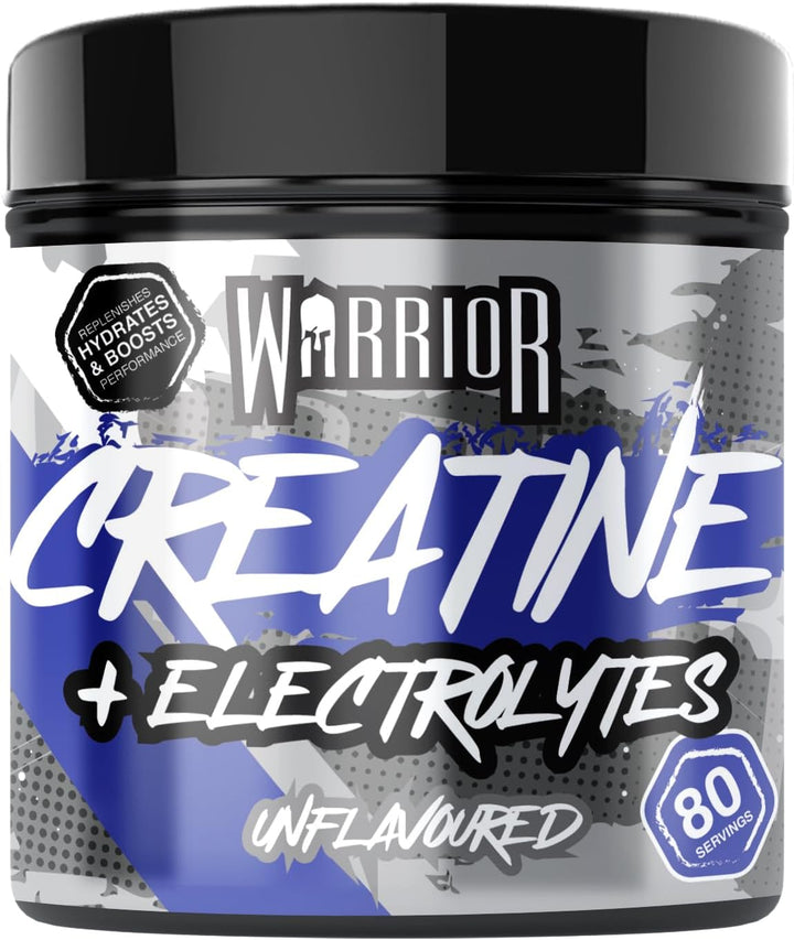 Creatine Monohydrate plus Electrolytes Powder 360G - Hydration and Performance Drink - Nutrition Shake to Promote Muscle Growth (Not Tablets, Sachet, Gummies) - 80 Servings - (Watermelon Ice)