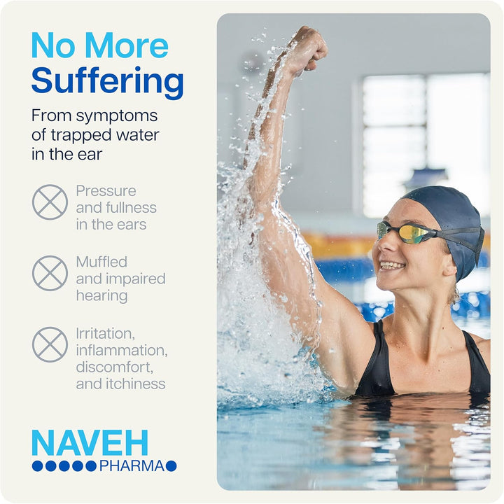 ® Dry Ears | Swimmers Ear Drops Spray - Ear Drying Drops for Swimmers Adults and Kids/Remove Water Trapped in Ears and Hearing Loss (30 ML)