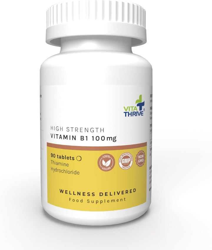 Vitathrive® Thiamine Vitamin B1 100Mg – 90 Tablets