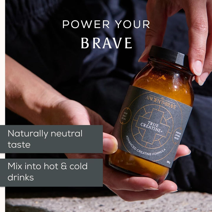 - True Creatine+ - 180G - Premium Creatine Monohydrate Powder - 100% Micronized for Women - High Performance, Strength Building - Muscle Recovery, Cognitive Function, Wellness