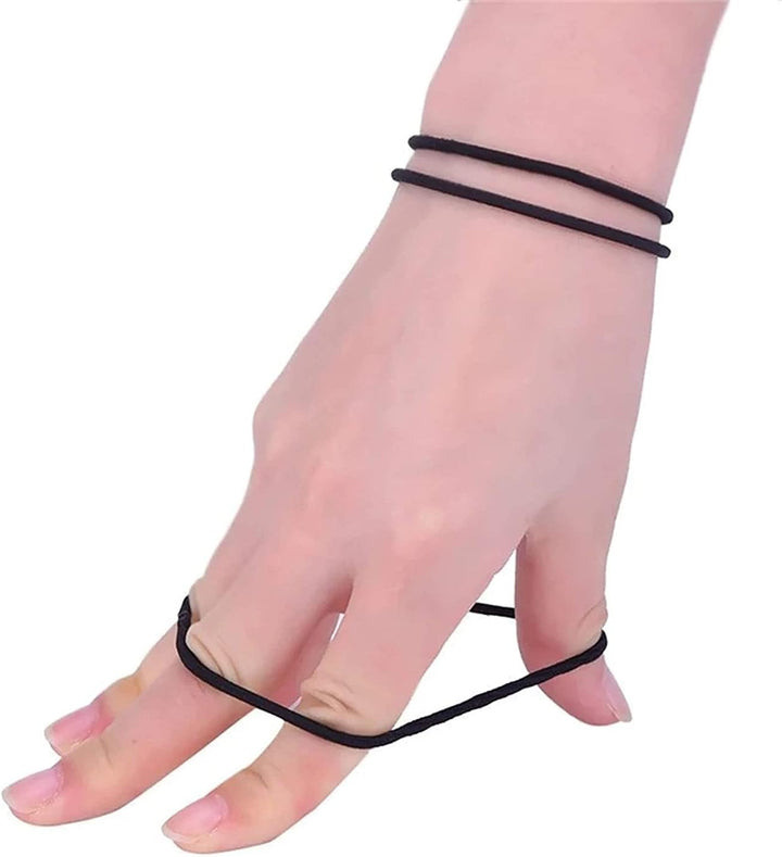 Hair Bands 50-Pcs, Hair Bands for Women, Ponytail Holders, Hair Bobbles Hair Ties (50 Bands)