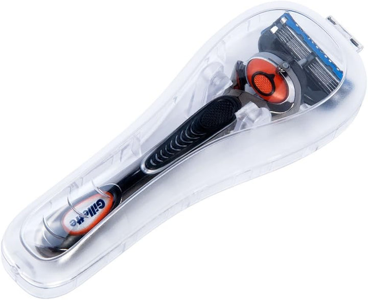 Manual Razor Travel Case Portable Plastic Manual Razor Trimmer Protector Black