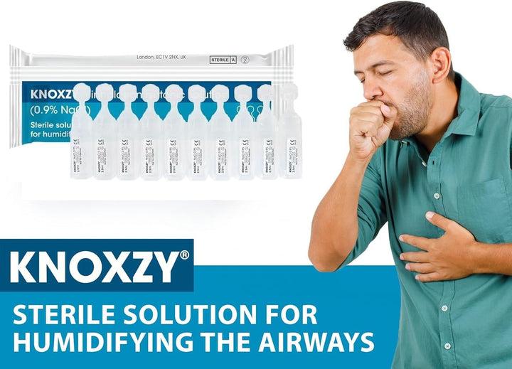 Isotonic Saline Solution 0.9% - Sodium Chloride Nacl - Inhalation Saline Solution for Humidifying the Airways - 2.5 Ml Unit Dose Vials, Pharmaceutical Grade (Isotonic - 30 Vials)