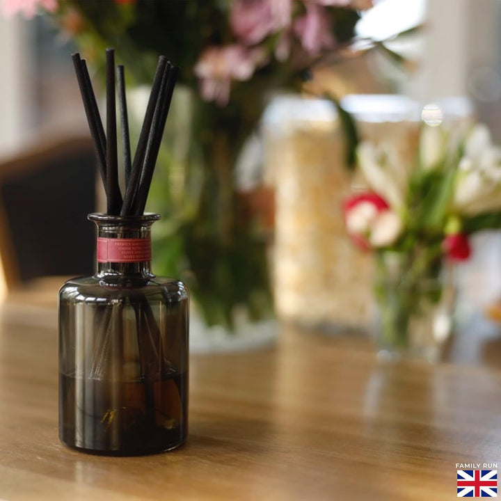 120 Black Fibre Reed Diffuser Sticks - 20Cm X 4Mm - Thick Diffuser Reeds