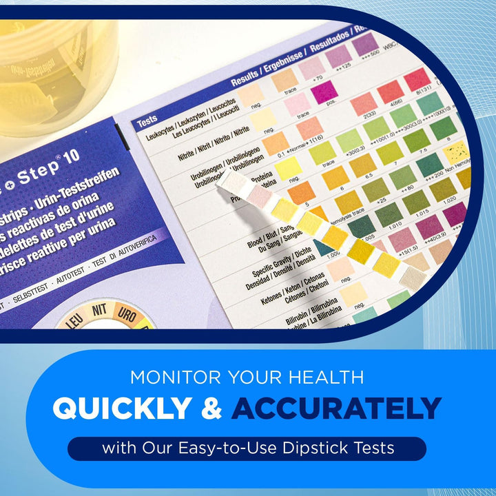 15 X Urine Test Strips 10 Parameter Urinalysis Testing Kits