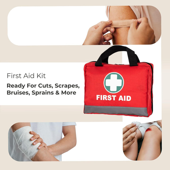 309-Piece First Aid Kit – Comprehensive Medical Emergency Set for Home, Travel, and Workplace – Compact and Portable First Aid Box
