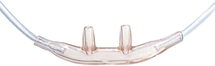 Soft Nasal Cannula with 4 Ft Tubing | Soft Material in Both the Tubing and Facepiece | Use with Oxygen Concentrator O2 – Comfortable, Perfect for Long-Term Oxygen Patients