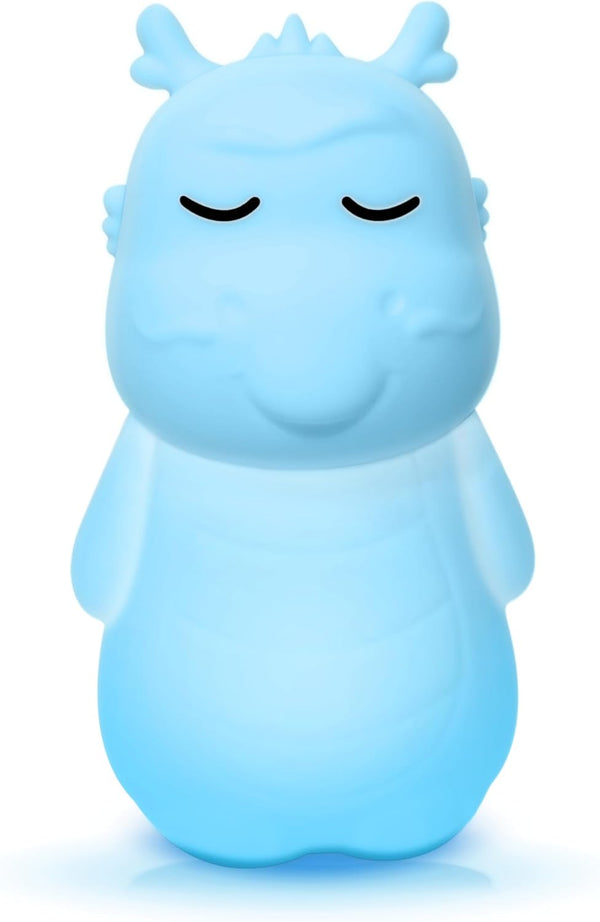 'Breathing Dragon' 5/5 & 4/7/8 Guided Visual Meditation Tool for Adults & Kids | Mindfulness and ADHD Anxiety Relief | 3-In-1 Sleep Aid Device with Night Light for Calm Your Mind for Stress