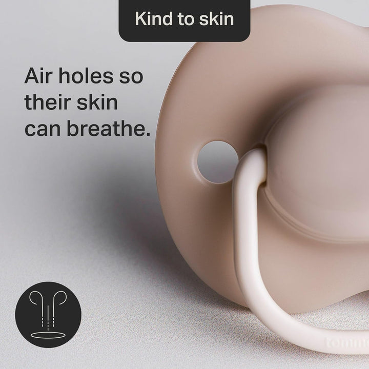 Anytime Soothers, 6-18M, 6 Pack, Symmetrical Teat Sits Anyway Up, Bpa-Free Silicone Dummy, Orthodontic Design