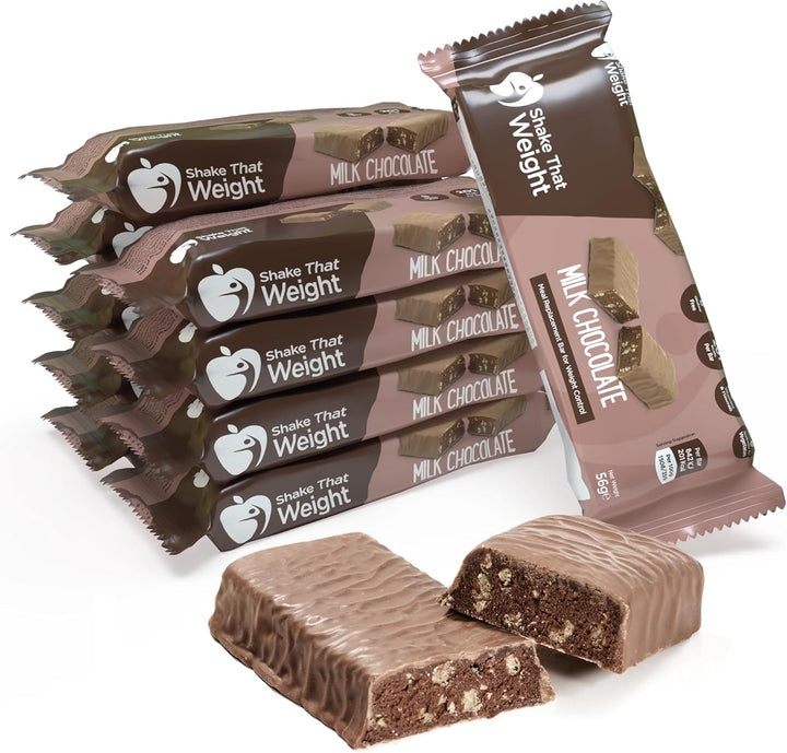 Meal Replacement Bar - Chocolate Peanut - 10 Bars - Meal Replacement Plan for Weight Loss - Very Low Calorie Diet - VLCD - High in Protein