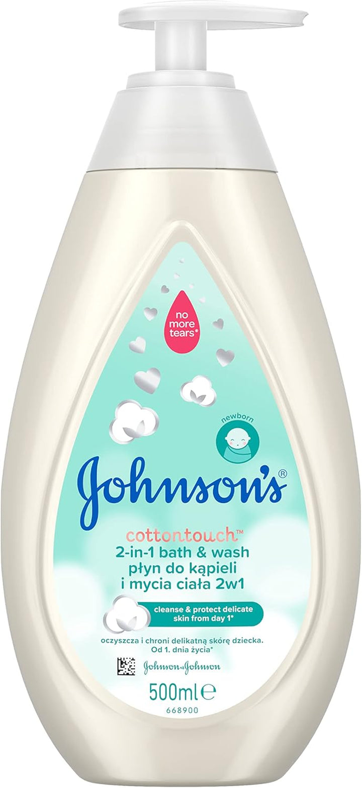 Johnson'S Cotton Touch Bath Liquid 500 Ml