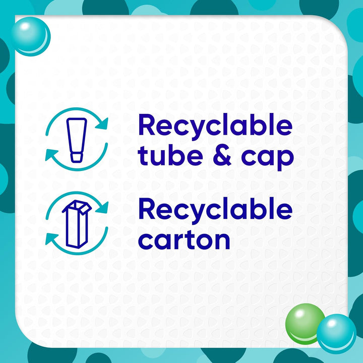 Junior 6-12 Years Toothpaste for Juniors, 2X Stronger Enamel Defence*, Bubble Mint Flavour, 50 Ml *Protection from Sugar Acids Vs Your Mouth’S Natural Defences.