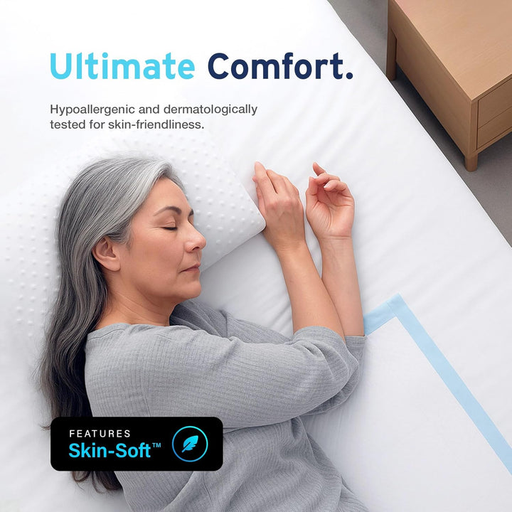 30 X  Incontinence Bed Pads 90 X 60Cm | Extra Large Disposable Incontinence Pads | Maximum Absorbency Incontinence Bed Sheets for Adults, Children & Babies | 1,200ML Capacity | CE Certified