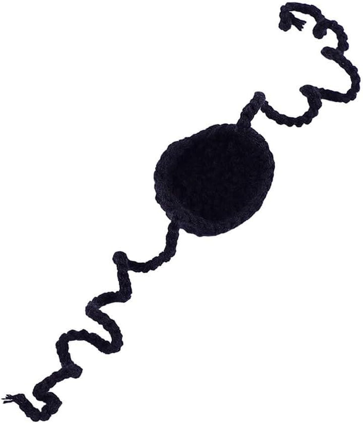 Knitted Nose Cover Cold Weather Windproof Warmer Portable Fishing Skiing Running Safety Nasal Protector Outdoor, Black