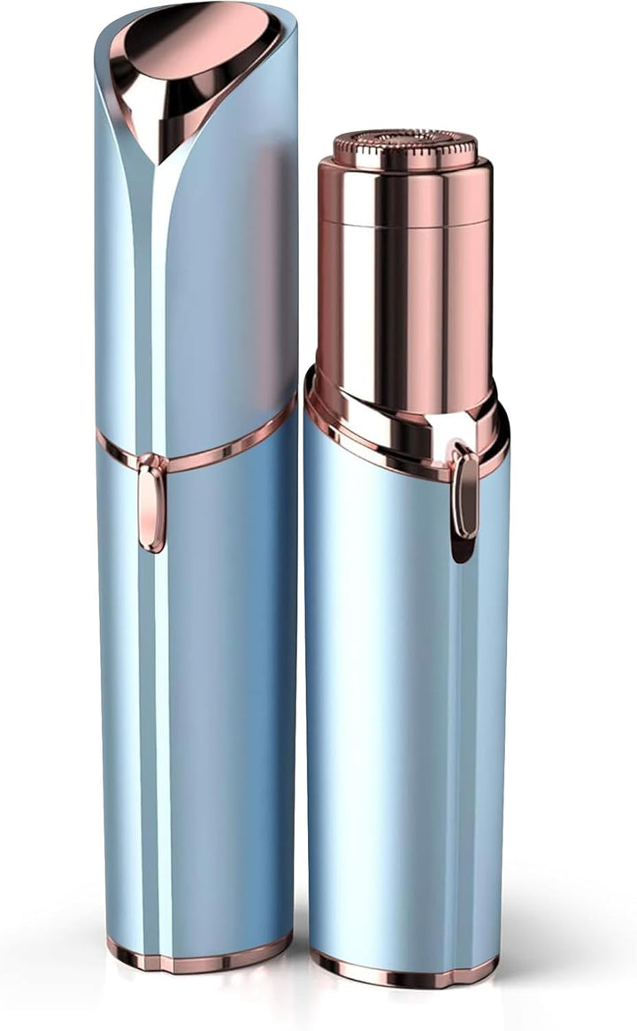 Facial Hair Remover for Women - as Seen on TV Painless Face Shaver - Electric Hair Removal Device for Face Lips Peach Fuzz with Light