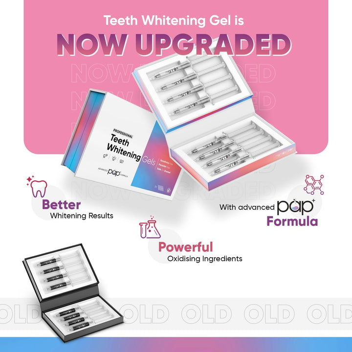 New & Upgraded  Teeth Whitening Gels 8 Refills - Sensitivity & Peroxide-Free - Pap+ Teeth Whitening Gel -Enamel-Safe Syringes - Vegan Stain Remover Gel with Chamomile Not Teeth Whitening Strips