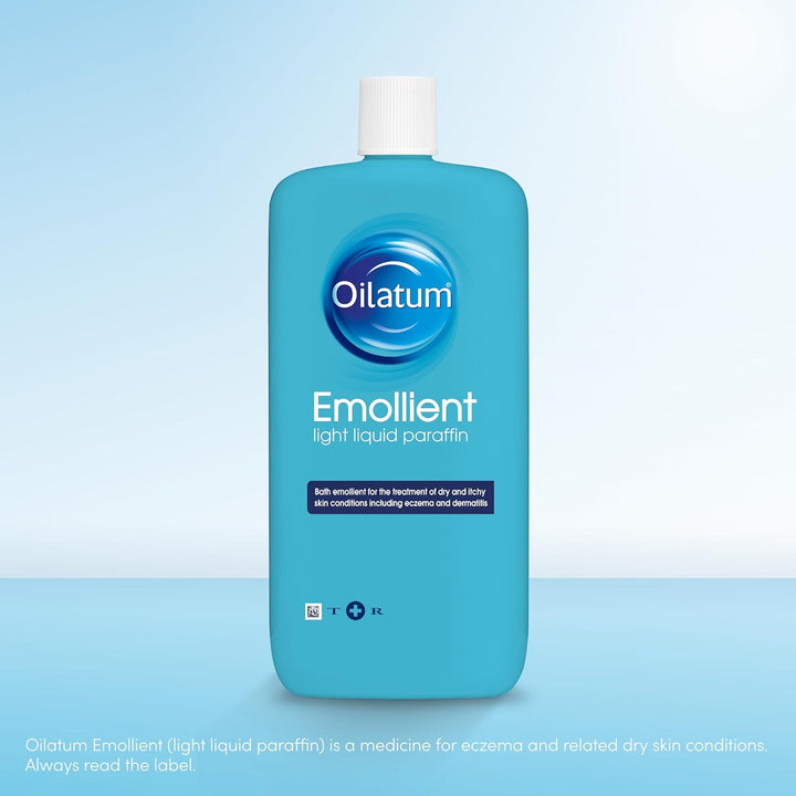 Emollient Bath Liquid for Eczema, Psoriasis and Dry Skin Conditions, Soothing Formula for Sensitive Skin, Hydrating Relief for Itchy, Irritated Skin, 1 X 500Ml