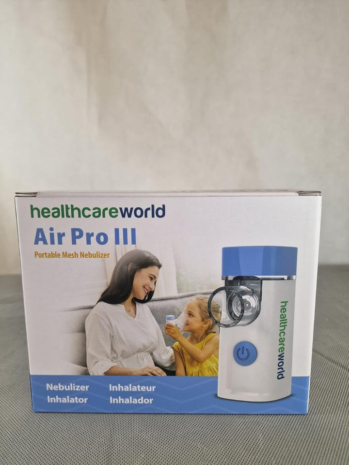 Portable Nebulizer Machine for Adults & Kids – Silent Handheld Rechargeable Mesh Nebulizer with 2 Masks & Mouthpiece – Ultra-Quiet 25Db Inhaler for Asthma, COPD, Home & Travel Use