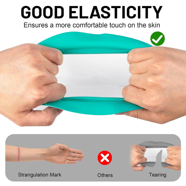 Waterproof Hand Cast Cover for Shower after Surgery, Soft Comfortable Cast Protectors for Broken Hands, Fingers, Wrists, Reusable Elastic Cast Bag for Bandage, Wound Care Supplies