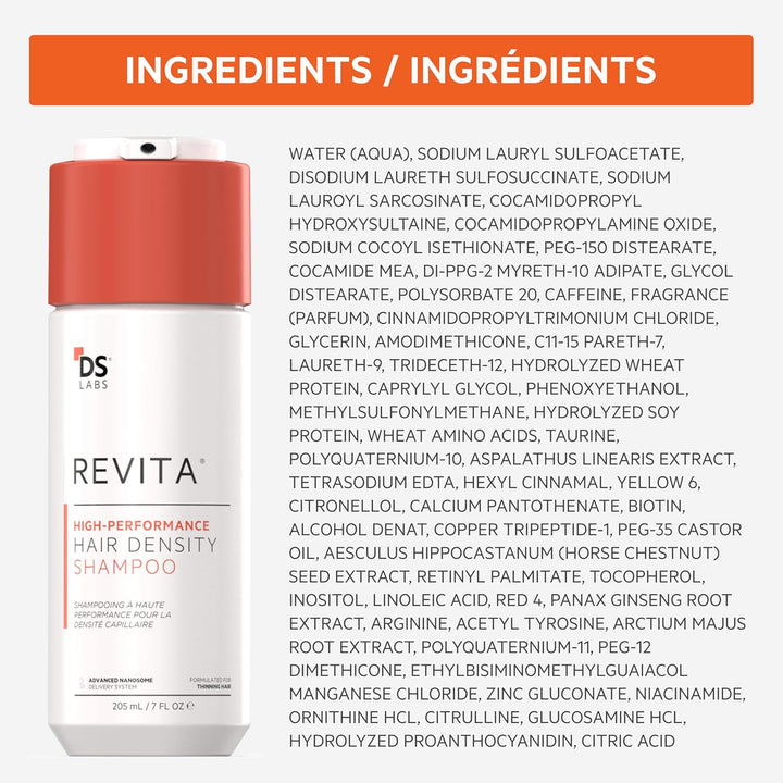 Revita High Performance Hair Stimulating Shampoo 205 Milliliter Anti-Hair Loss
