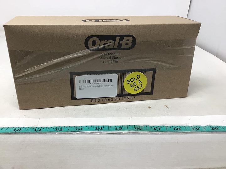 Statin Tape Dental Floss 25M (12 Units) by  Satin Tape Mint