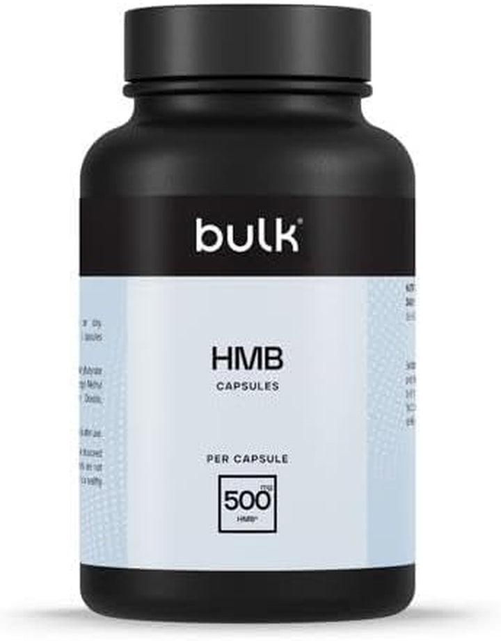 HMB Capsules, 500 Mg, Pack of 180, 30 Servings, Packaging May Vary