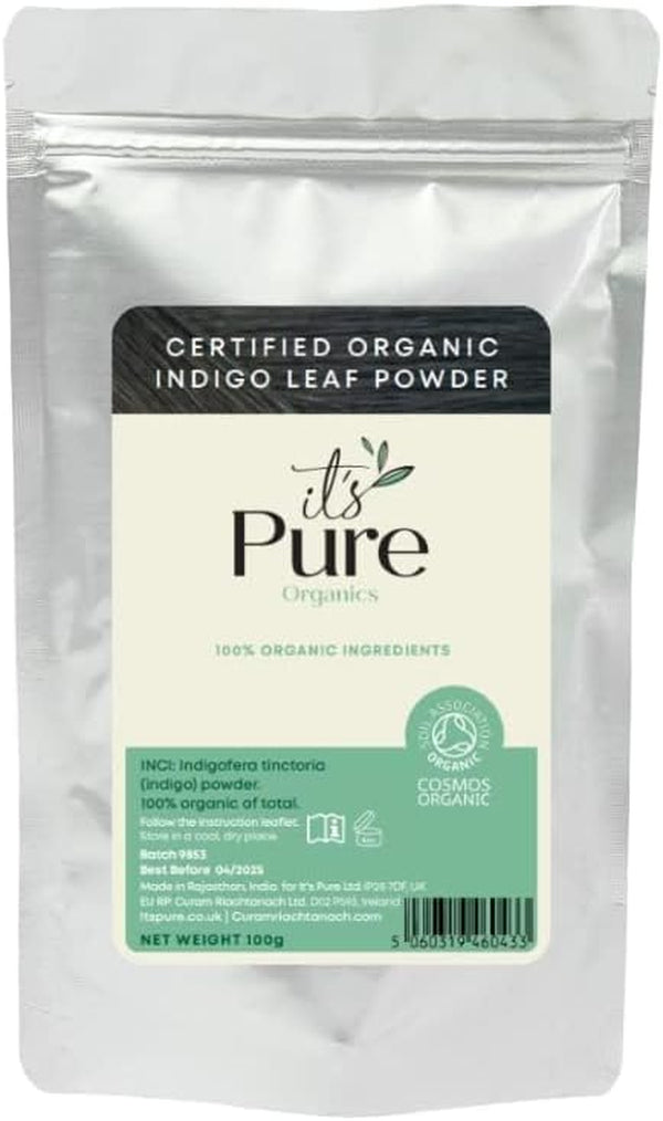 Certified Organic Indigo Powder 100 G