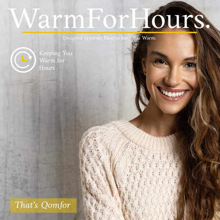 Hot Water Bottle with Cover UK - 1.8L Large Soft Fluffy Fleece Cover Hot Water Bottle for Pain Relief, Period Pain, Back Pain & Cozy Warmth – Great Gift for Men & Women (Light Brown)