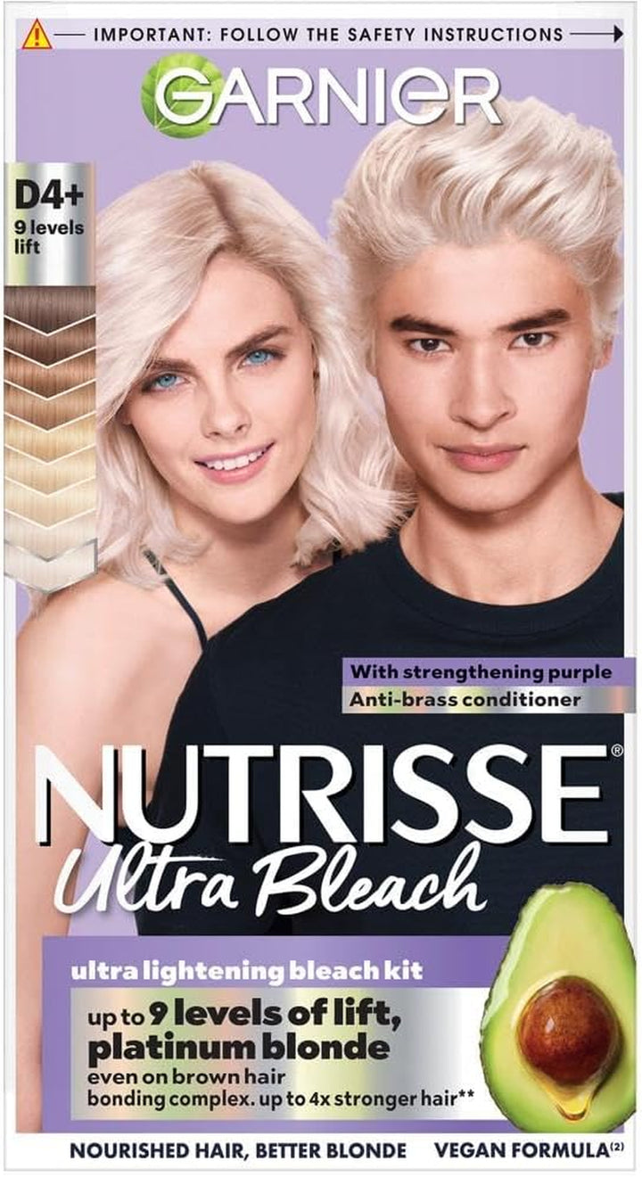 Nutrisse Ultra Crème Vegan Hair Dye, 6 Light Brown. Offers 100% Grey Coverage and Soft, Naturally Beautiful 8-Week Colour. a Gentle, No-Ammonia, Vegan Formula for Luminous, Healthy Hair.