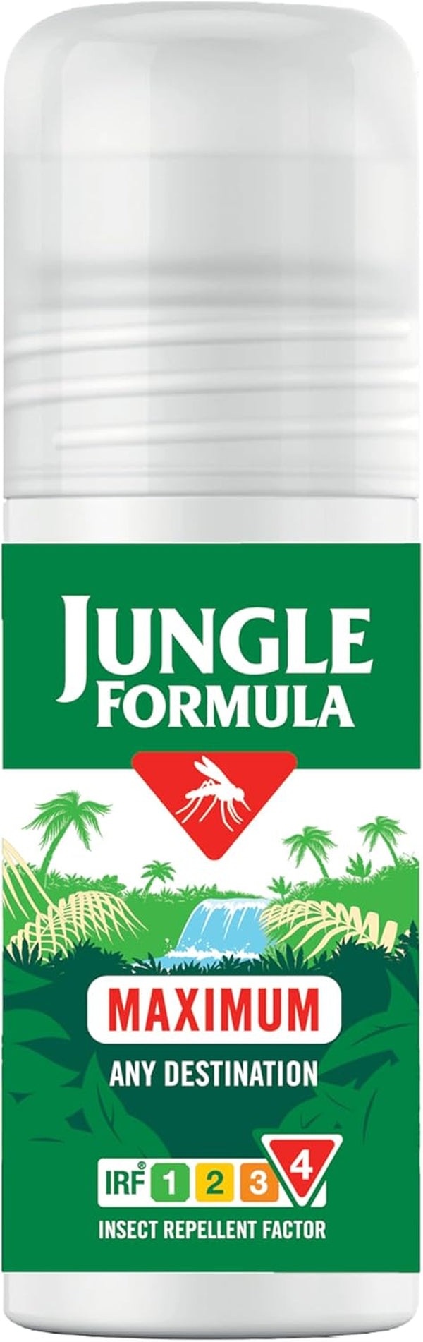 Maximum Strength Insect Repellent Roll on (50Ml - 50% DEET) - up to 12 Hour Protection against Mosquitoes, Ticks & Biting Insects - for Travel & Domestic Use