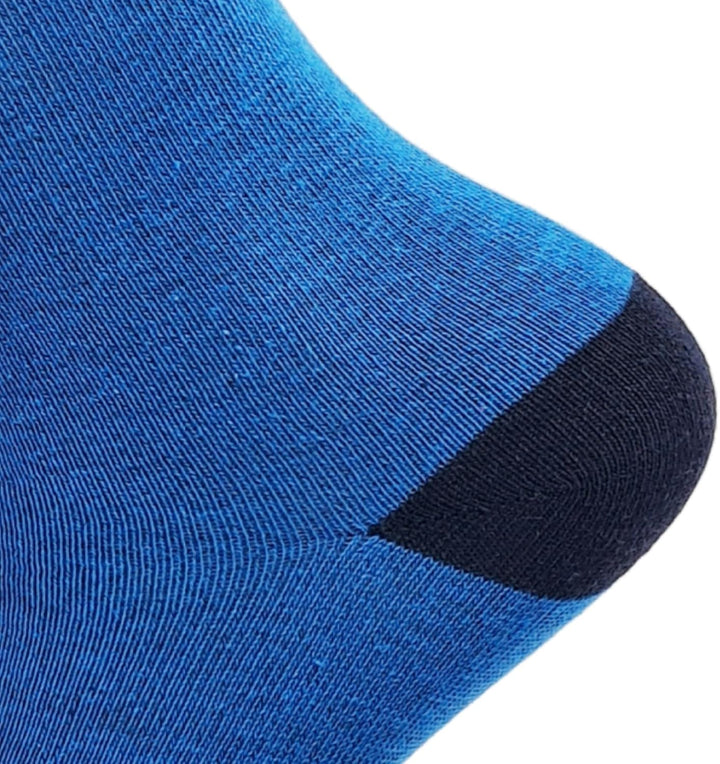 6 Pairs Non Elastic Diabetic Mens Socks Easy Gentle Grip Loose Wide Soft Top Rich Cotton Sock UK 6-11