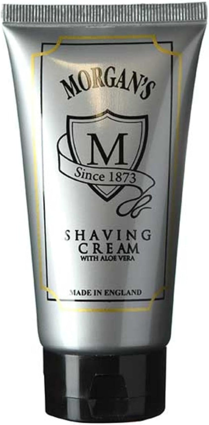 Shaving Cream, Minimises Razor Burn, Softens Facial Hair and Prepares the Skin for a Smooth, Close Shave, with Aloe Vera and Vitamin E 150Ml