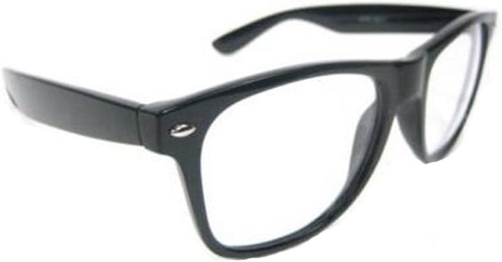 Retro Style round and Square Frame Clear Lens Glasses