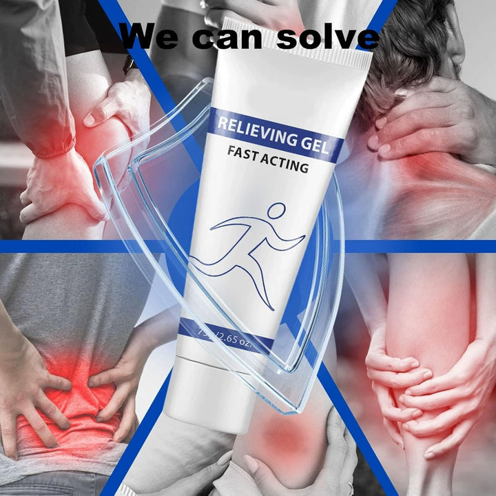 Soothing Cooling Gel,Relieving Body Gel,Clear Zal Pain Relieving Gel,Clear Zal Fast Acting Clear Pain Relieving Gel,Sports Soothing Cooling Gel Body Care Lotions, Fast Absorbing Pain Gel (3)