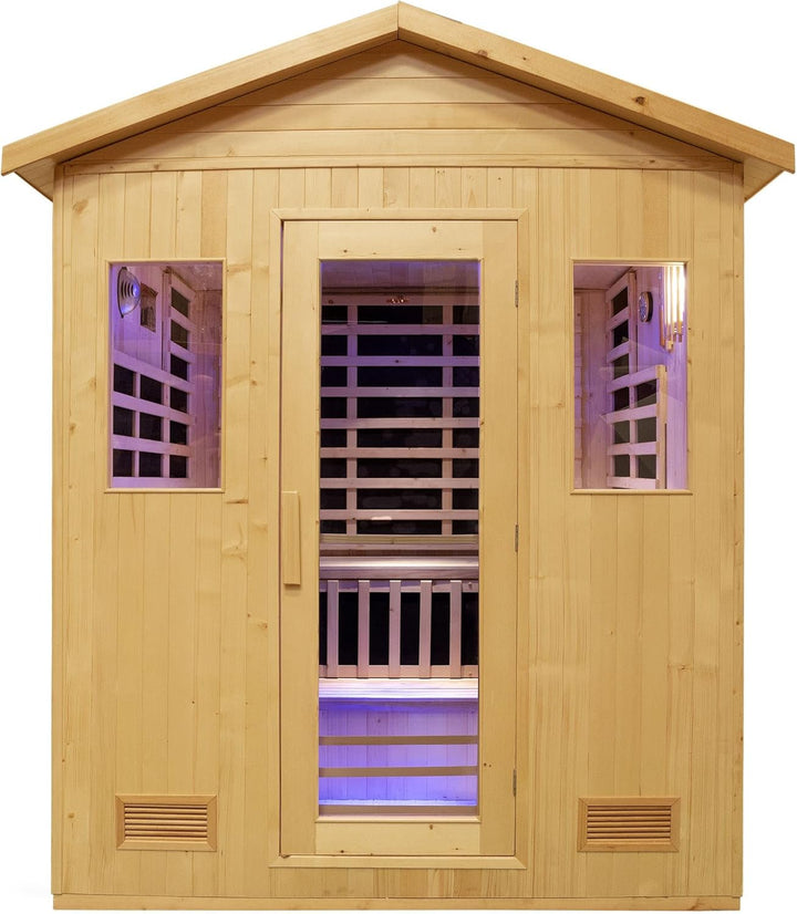 ® | DHARANI S5 OUTDOOR Full Body Steam Sauna for up to 5 Persons | Skin Care I Eliminate Toxins I Reduces Stress I Relaxes Muscles | Usb/Mp3/Bluetooth