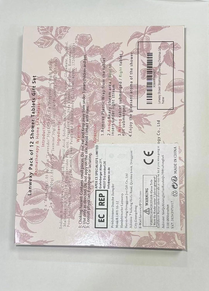 Shower Steamers, 12 PCS Shower Bombs for Women and Men Present, Aromatherapy Bath Bombs Shower Tablets with Natural Essential Oils for Birthday, Christmas, Valentines Present