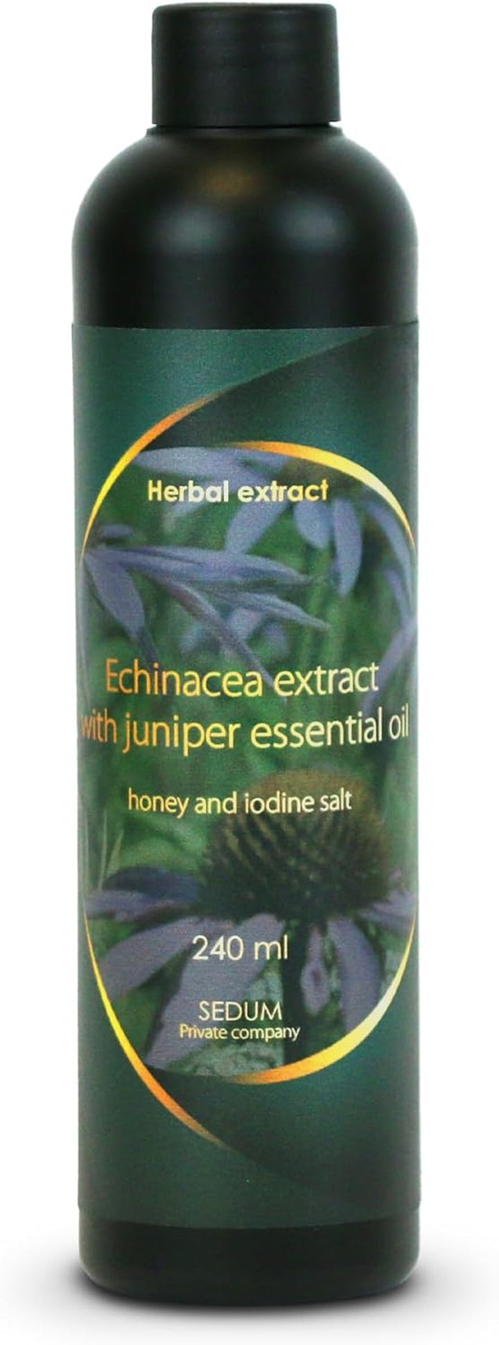 Natural Herbal Extract for Sauna, Massage, Broom Soaking - Sauna Infusion with Salvia Leaves Extract with Eucalyptus Essential Oil, Honey and Iodine Salt - 240Ml