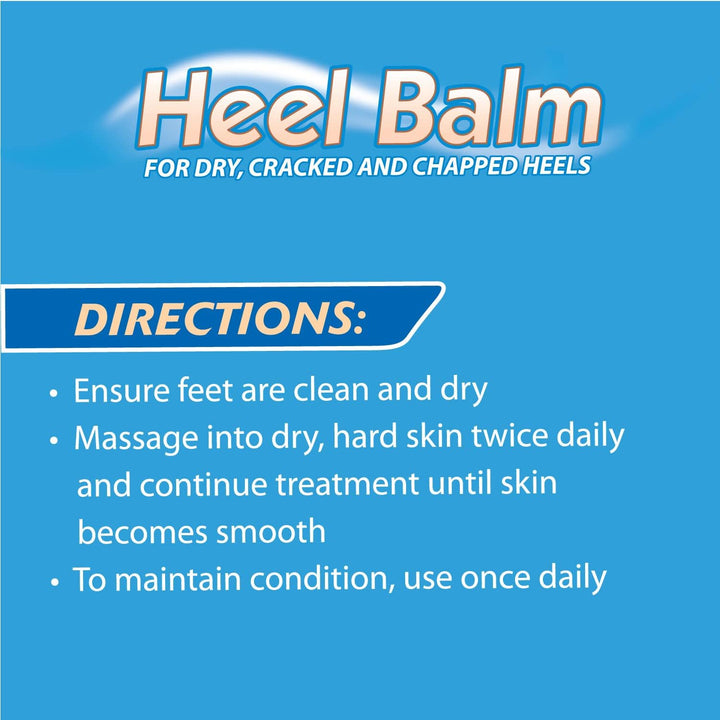 Heel Balm, Soften for Relief & Comfort, Ready to Use, 70G