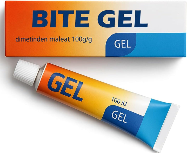 Fenistil Gel 30G Insect Bites -, Skin Allergies, Sunburn, and Dermatitis Itch Treatment – Fast-Acting Topical Antihistamine Gel for Itchy, Irritated, or Inflamed Skin