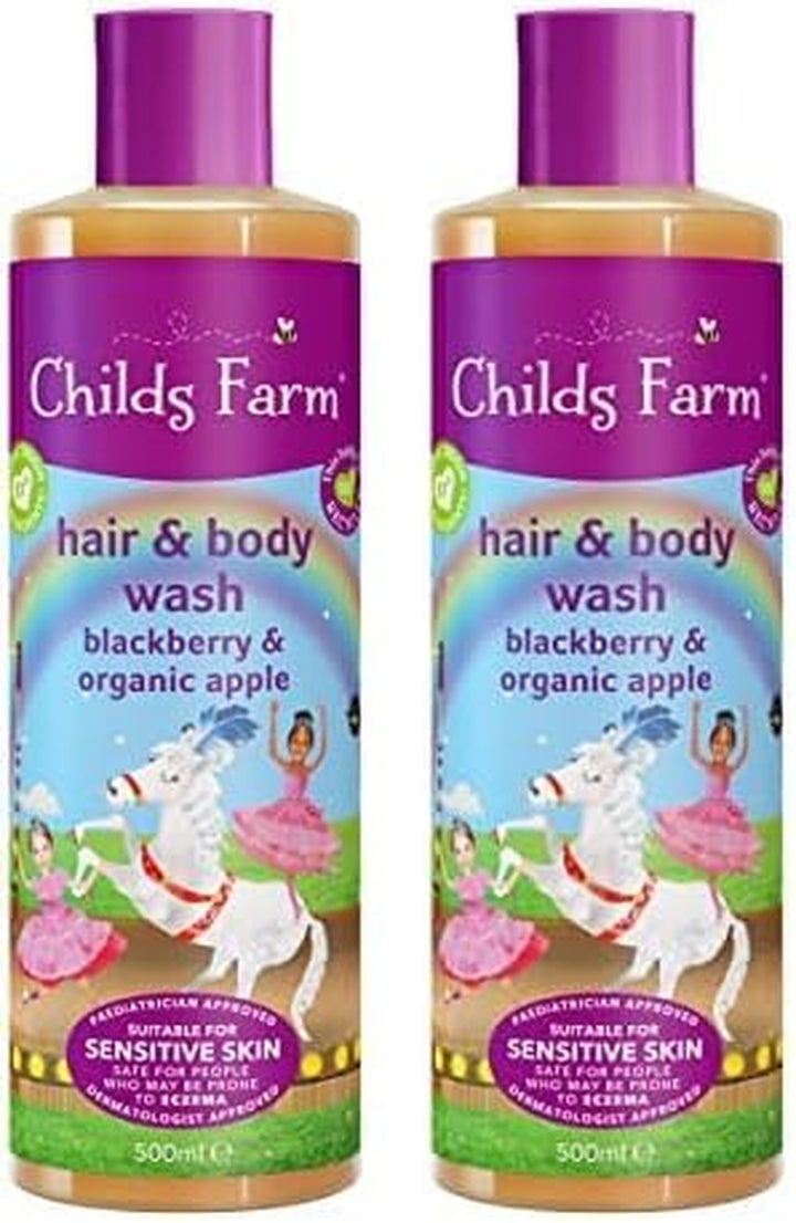 | Kids Hair & Body Wash 250Ml | Watermelon & Organic Pineapple | Gently Cleanses | Suitable for Dry, Sensitive & Eczema-Prone Skin