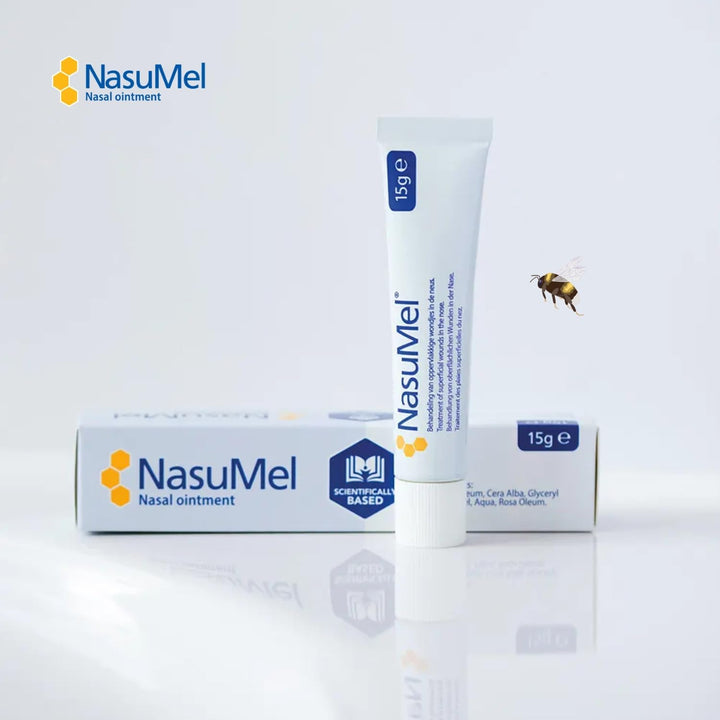 Nasal Ointment with Pure Honey – for Wounds and Crusts in the Nose – Irritated Nasal Mucosa- 15 G