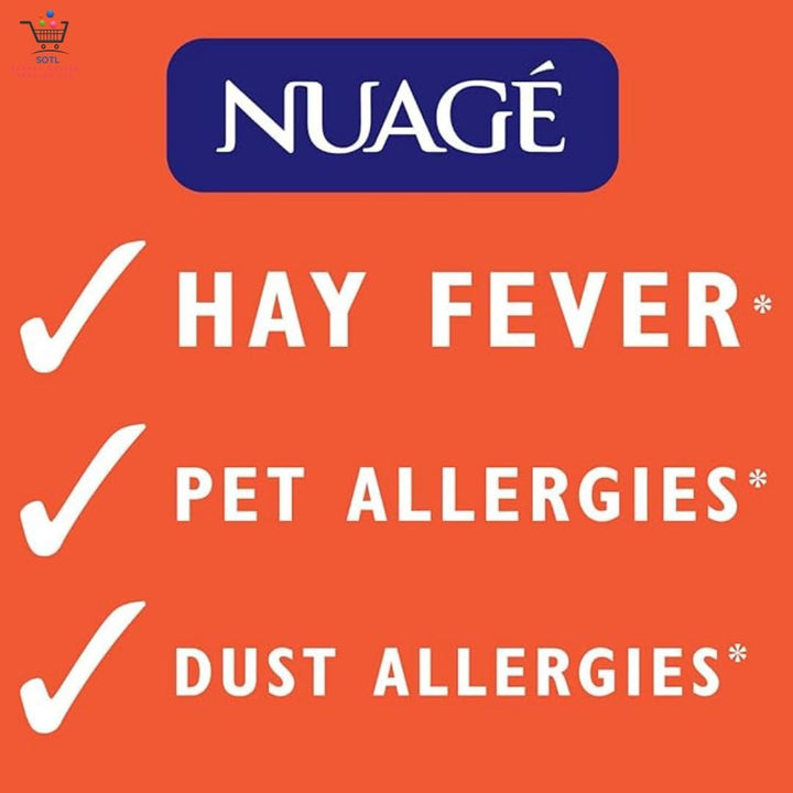 ® Nuage Hayfever & Allergen Barrier Balm Traps Pollen Adults Children Vegan Vegetarian Friendly Aloe Vera Extract